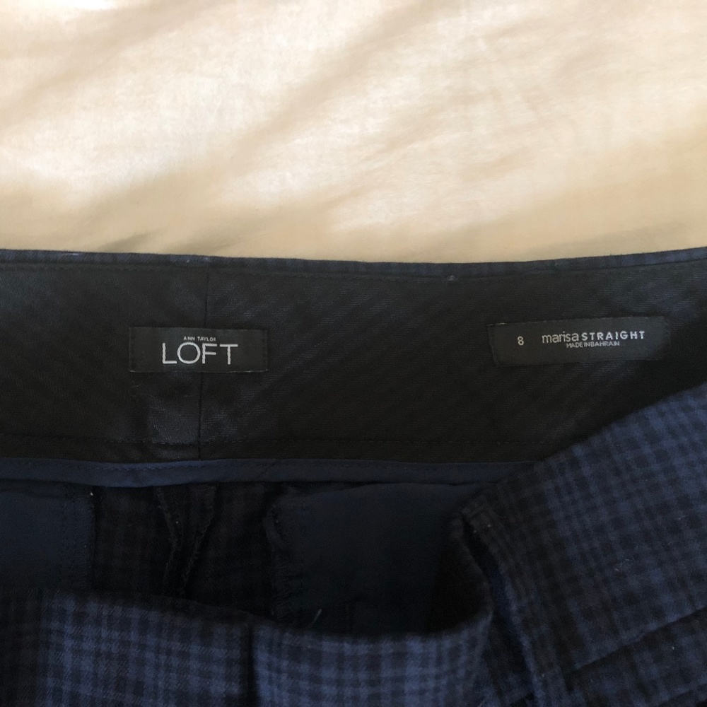 Plaid Dress Pants